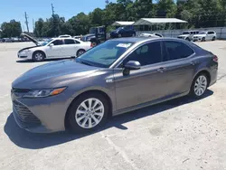 Salvage cars for sale from Copart Savannah, GA: 2020 Toyota Camry LE