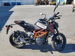 Salvage motorcycles for sale at San Martin, CA auction: 2023 KTM 390 Duke