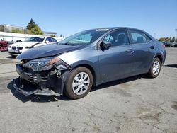 Buy Salvage Cars For Sale now at auction: 2017 Toyota Corolla LE ECO