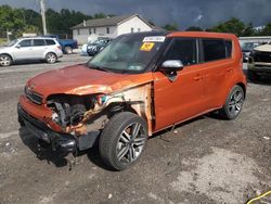 Salvage cars for sale at York Haven, PA auction: 2018 KIA Soul