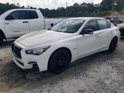 Salvage cars for sale at Ellenwood, GA auction: 2018 Infiniti Q50 RED Sport 400