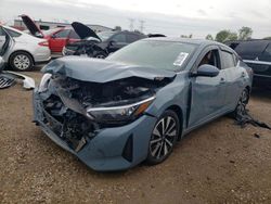 Salvage cars for sale at Elgin, IL auction: 2024 Nissan Sentra SV