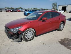 Salvage cars for sale at Kansas City, KS auction: 2015 Mazda 3 Sport