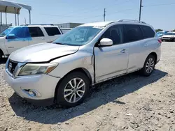 Nissan salvage cars for sale: 2015 Nissan Pathfinder S