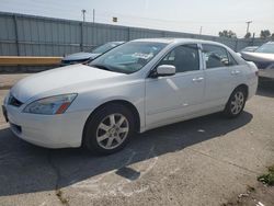 Honda Accord ex salvage cars for sale: 2005 Honda Accord EX