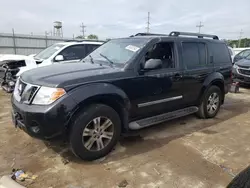 Salvage cars for sale at Chicago Heights, IL auction: 2012 Nissan Pathfinder S