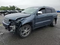 Salvage cars for sale at Pennsburg, PA auction: 2019 Jeep Grand Cherokee Overland