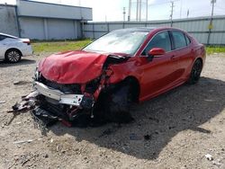 Salvage cars for sale at Chicago Heights, IL auction: 2022 Toyota Camry XSE