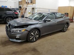 Salvage cars for sale at Ham Lake, MN auction: 2021 Nissan Altima SV