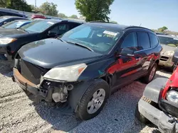 Salvage cars for sale at Wichita, KS auction: 2010 Chevrolet Traverse LT