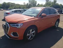 Salvage cars for sale at New Britain, CT auction: 2020 Audi Q3 Premium Plus