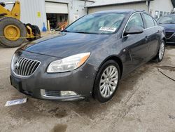 Salvage cars for sale at Pekin, IL auction: 2011 Buick Regal CXL