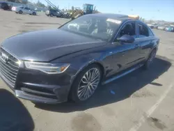 Audi salvage cars for sale: 2017 Audi A6 Premium