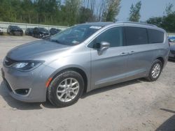 Salvage cars for sale at Leroy, NY auction: 2020 Chrysler Pacifica Touring L