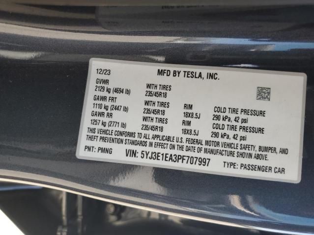 2023 Tesla Model 3