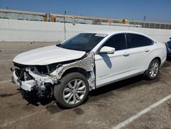 Chevrolet salvage cars for sale: 2019 Chevrolet Impala LT