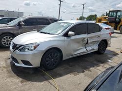 Nissan salvage cars for sale: 2018 Nissan Sentra S