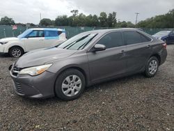 Salvage cars for sale at Arcadia, FL auction: 2017 Toyota Camry LE