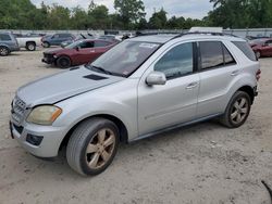 Mercedes-Benz ML 350 salvage cars for sale: 2009 Mercedes-Benz ML 350