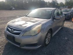 Subaru salvage cars for sale: 2010 Subaru Legacy 2.5I Premium