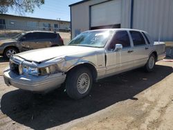 Vehiculos salvage en venta de Copart Albuquerque, NM: 1992 Lincoln Town Car Executive