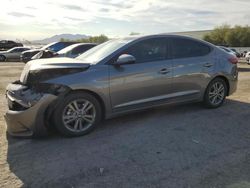 Salvage cars for sale at Las Vegas, NV auction: 2018 Hyundai Elantra SEL