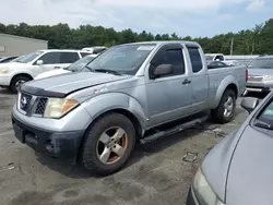 Salvage cars for sale at Exeter, RI auction: 2005 Nissan Frontier King Cab XE