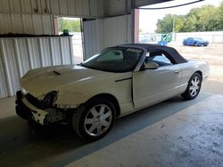 Salvage cars for sale at Grenada, MS auction: 2002 Ford Thunderbird