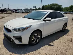 Salvage cars for sale at Oklahoma City, OK auction: 2021 KIA Forte FE