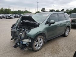 Salvage cars for sale at Bridgeton, MO auction: 2016 Subaru Forester 2.5I Premium