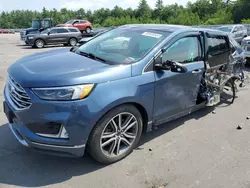 Ford salvage cars for sale: 2019 Ford Edge Titanium