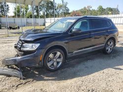 Volkswagen salvage cars for sale: 2021 Volkswagen Tiguan SE