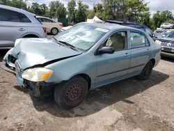 Salvage cars for sale at Baltimore, MD auction: 2006 Toyota Corolla CE