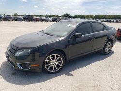 Salvage cars for sale at San Antonio, TX auction: 2012 Ford Fusion SEL