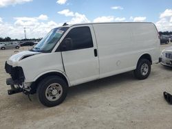 Chevrolet salvage cars for sale: 2019 Chevrolet Express G2500