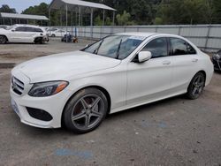 Salvage cars for sale at Savannah, GA auction: 2015 Mercedes-Benz C 300 4matic