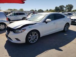 Salvage cars for sale at Sacramento, CA auction: 2015 Mazda 6 Grand Touring