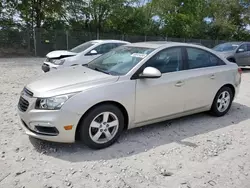 Chevrolet salvage cars for sale: 2015 Chevrolet Cruze LT