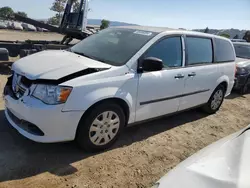 Salvage cars for sale from Copart San Martin, CA: 2016 Dodge Grand Caravan SE