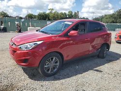 Salvage SUVs for sale at auction: 2015 Hyundai Tucson GLS