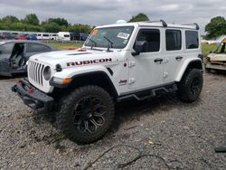 Salvage cars for sale at Hillsborough, NJ auction: 2020 Jeep Wrangler Unlimited Rubicon