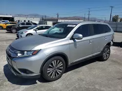 Salvage cars for sale at Sun Valley, CA auction: 2019 Mitsubishi Outlander SE