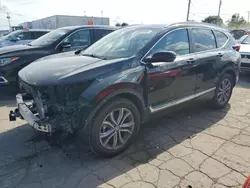 Salvage cars for sale at Dyer, IN auction: 2021 Honda CR-V Touring