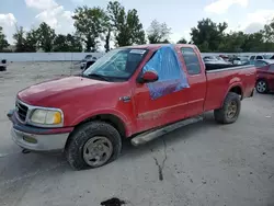 Salvage trucks for sale at Bridgeton, MO auction: 2000 Ford F150