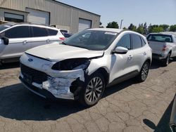 Ford salvage cars for sale: 2020 Ford Escape Titanium