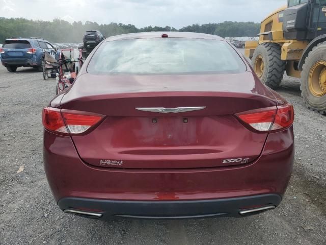 2015 Chrysler 200 S