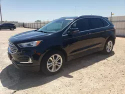 Salvage cars for sale at Andrews, TX auction: 2020 Ford Edge SEL