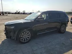 Jeep salvage cars for sale: 2021 Jeep Grand Cherokee L Summit