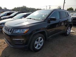 Salvage cars for sale at Hillsborough, NJ auction: 2019 Jeep Compass Latitude