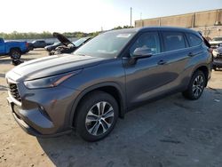 Salvage cars for sale from Copart Fredericksburg, VA: 2022 Toyota Highlander XLE